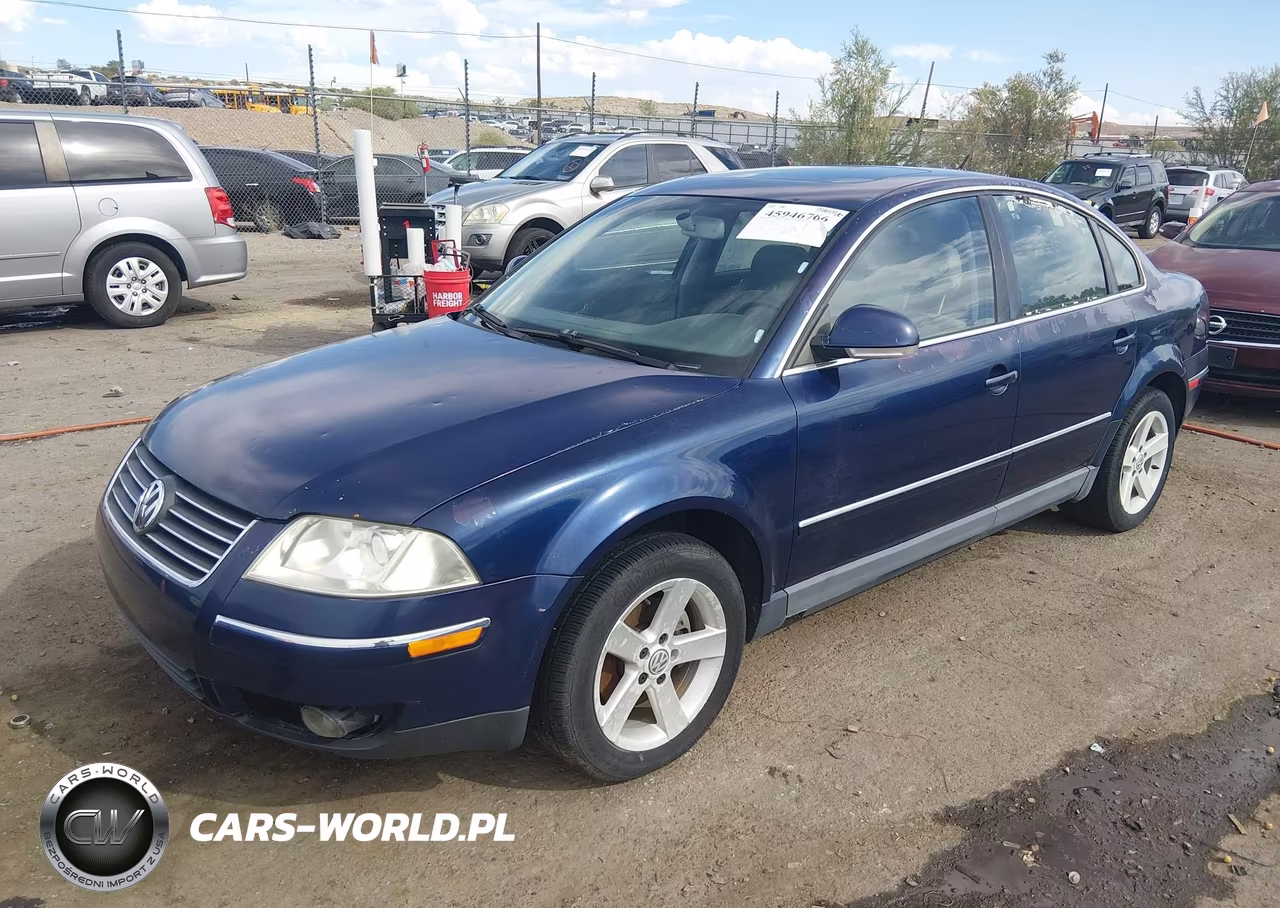 2004 Volkswagen Passat Glx VIN:WVWRH63BX4P157063 - 2