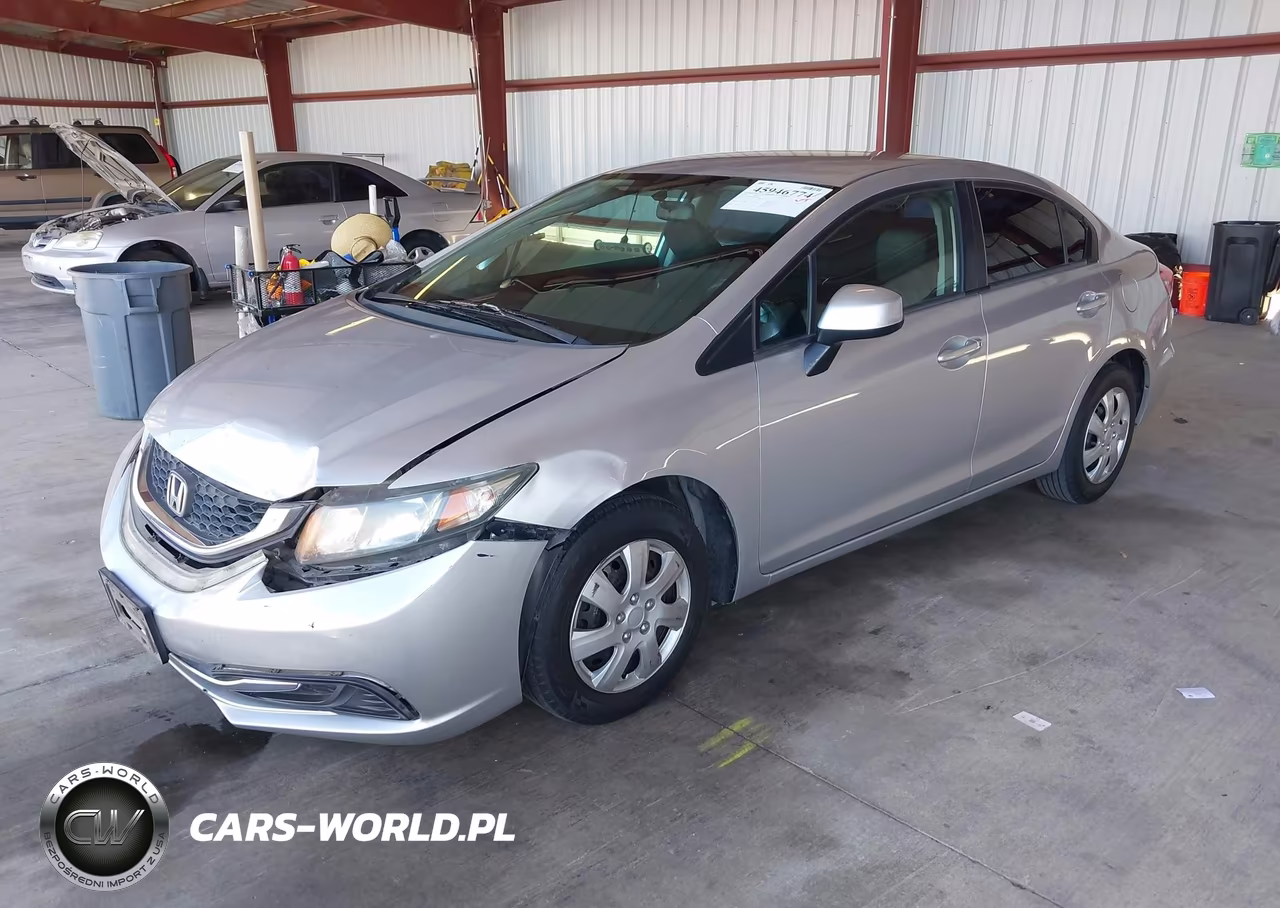 2013 Honda Civic Lx VIN:19XFB2F56DE288980 - 2