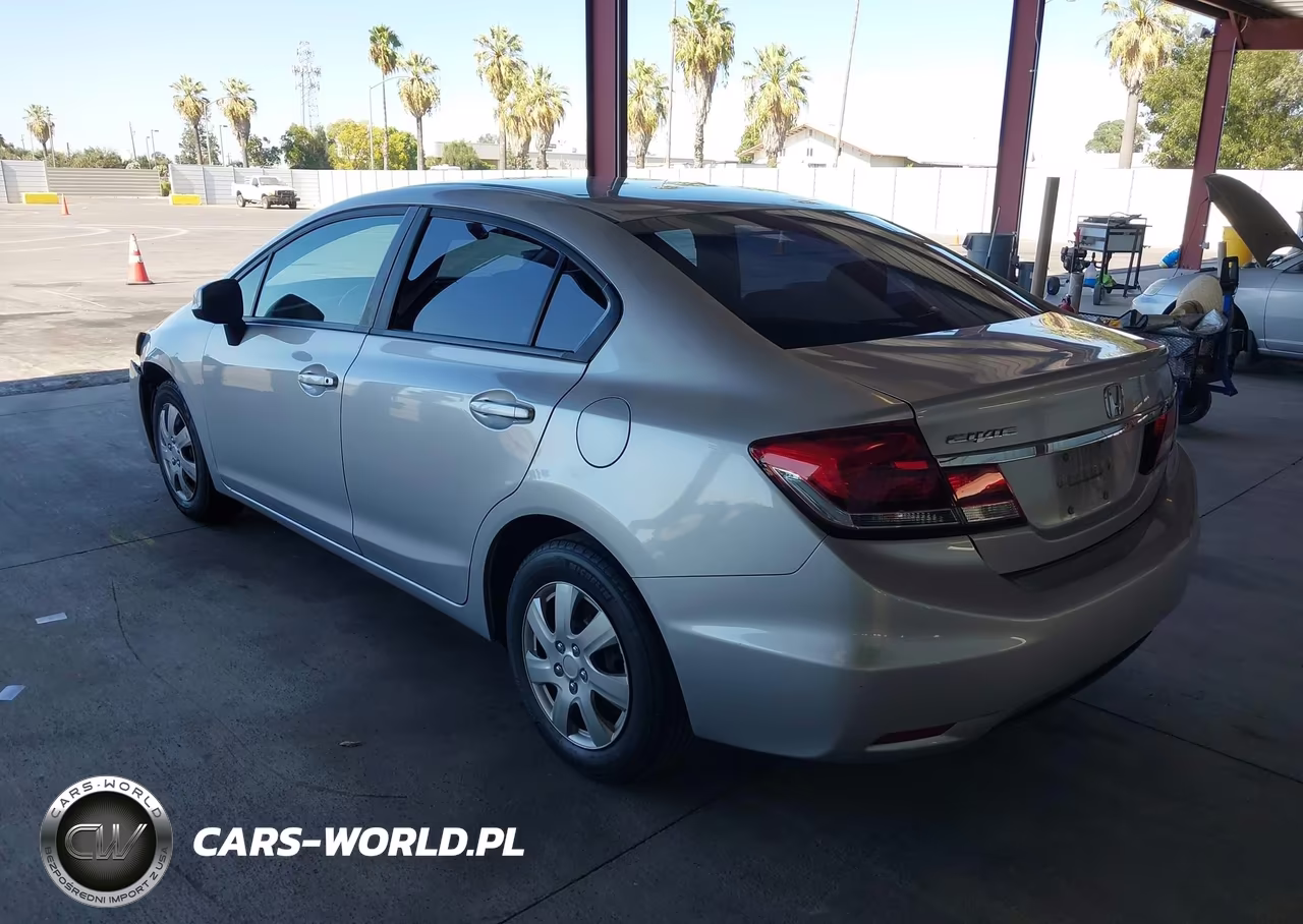 2013 Honda Civic Lx VIN:19XFB2F56DE288980 - 3