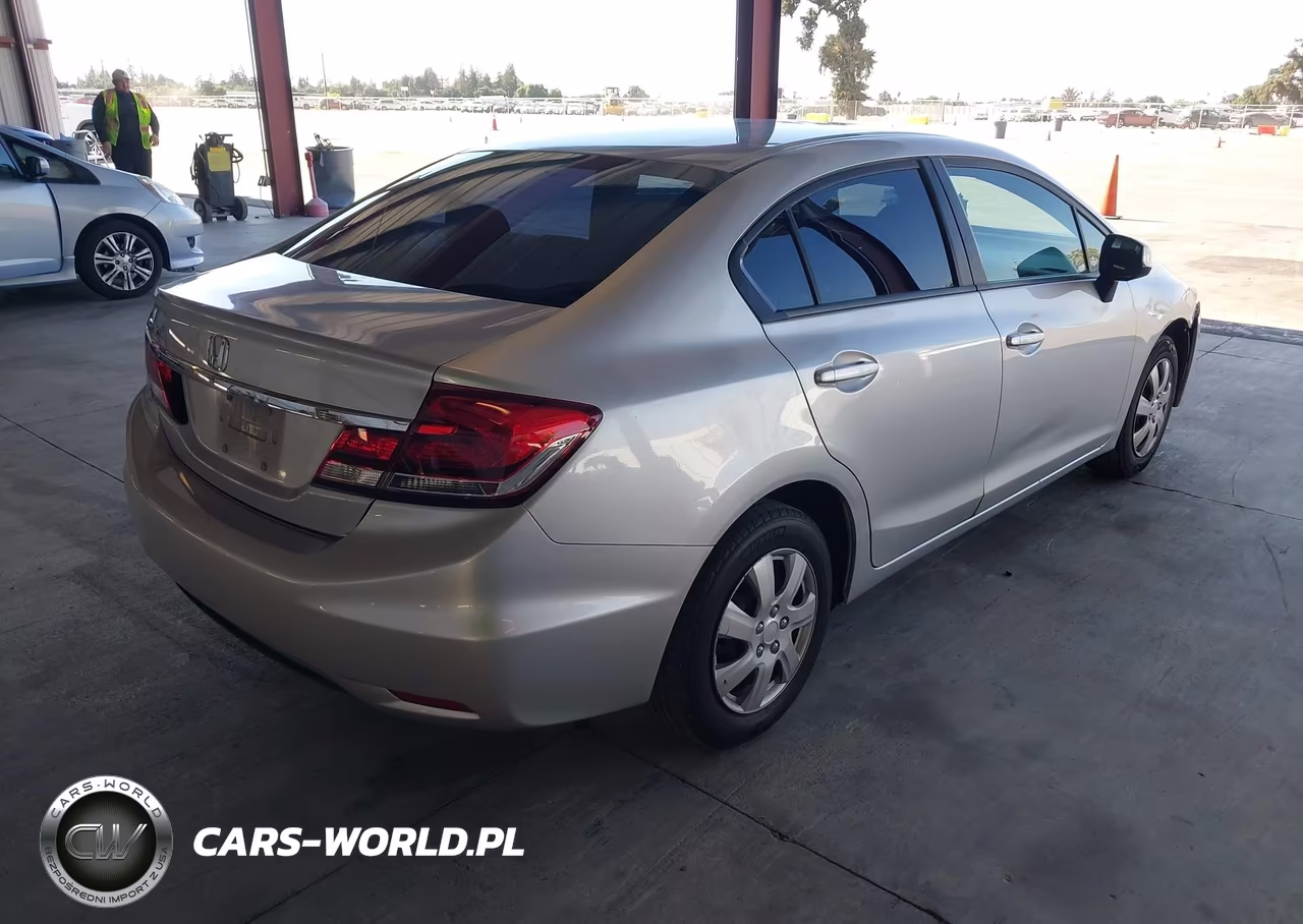 2013 Honda Civic Lx VIN:19XFB2F56DE288980 - 4