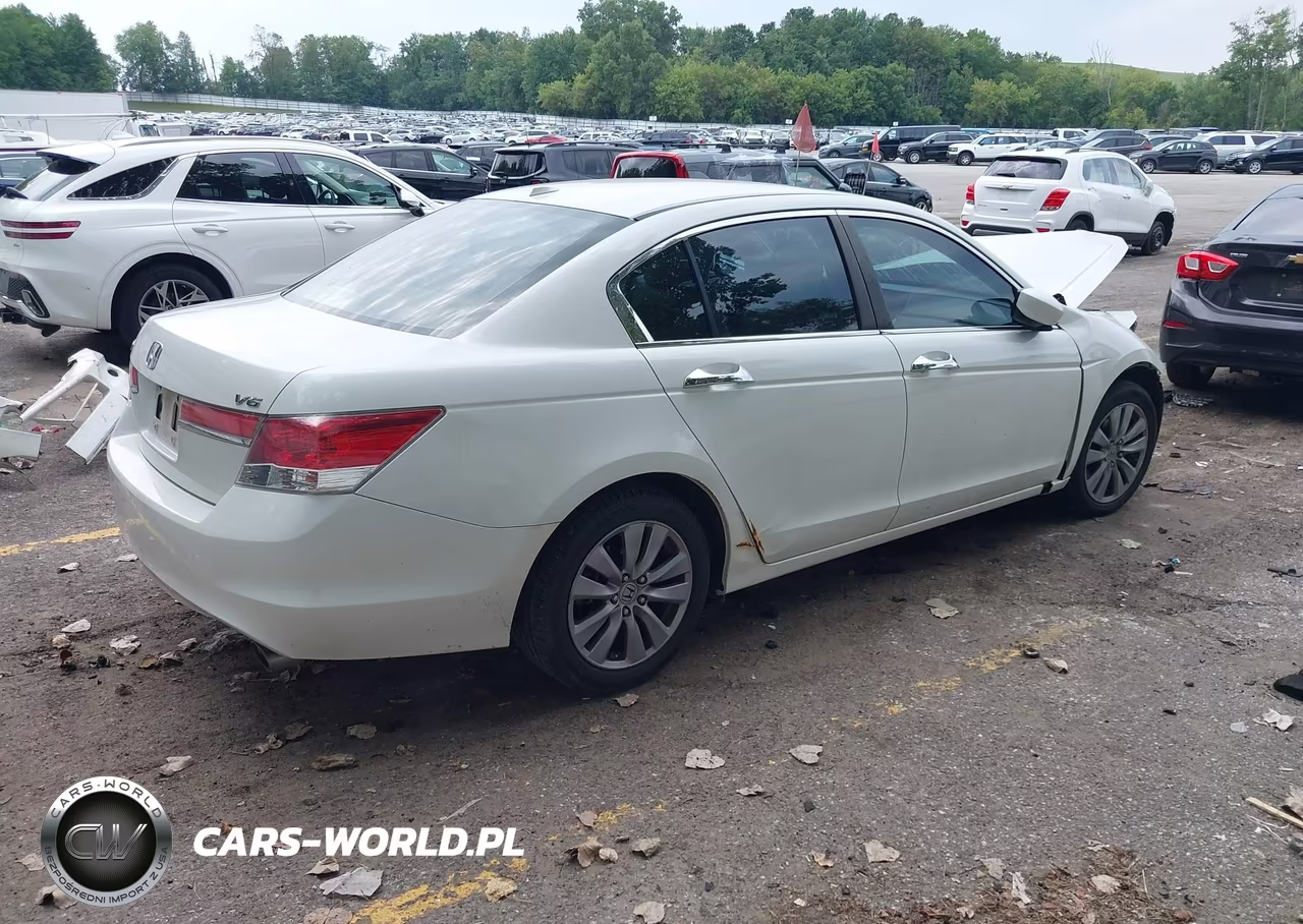 2012 Honda Accord 3.5 Ex-L VIN:1HGCP3F84CA032215 - 4