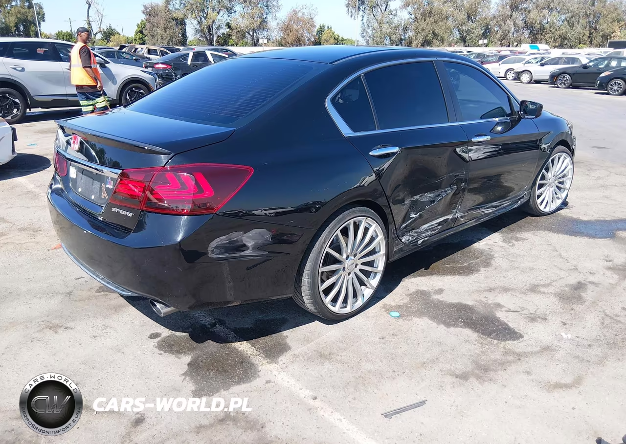 2014 Honda Accord Sport VIN:1HGCR2F53EA076042 - 4