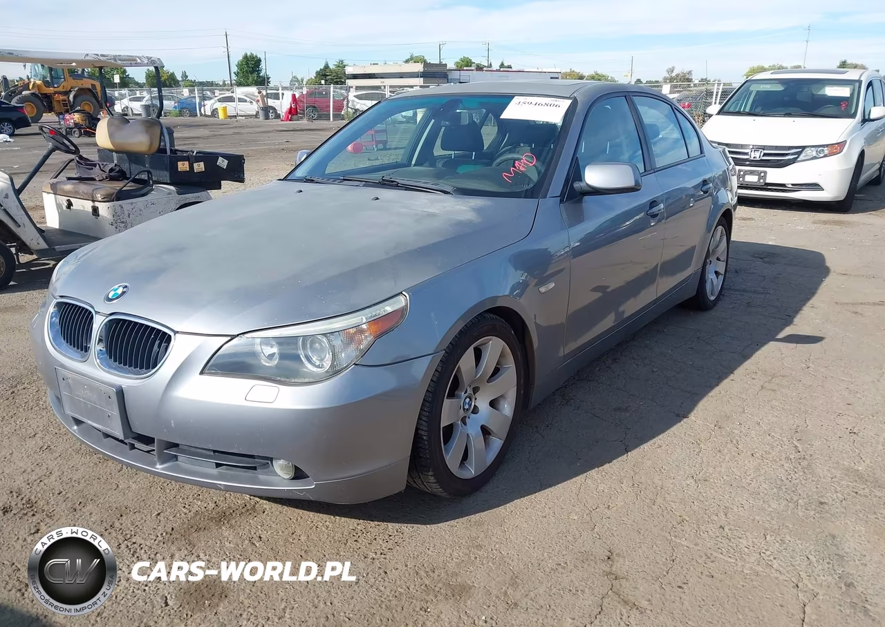 2006 BMW 530I VIN:WBANE73546CM33168 - 2