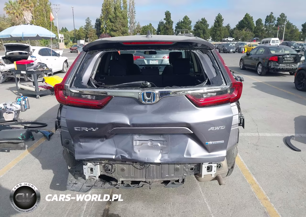 2021 Honda Cr-V Hybrid Ex VIN:7FART6H57ME035096 - 17