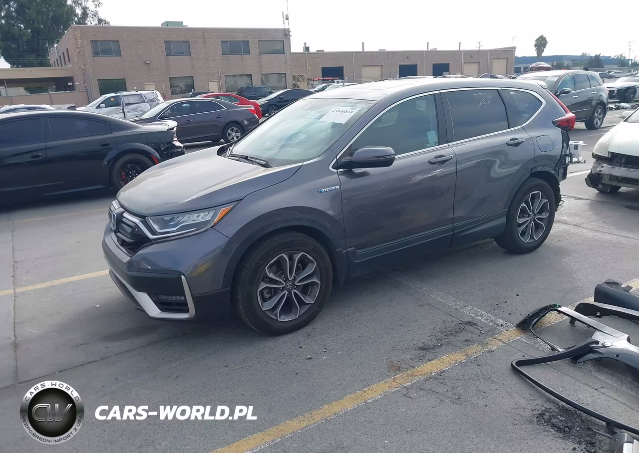2021 Honda Cr-V Hybrid Ex VIN:7FART6H57ME035096 - 2