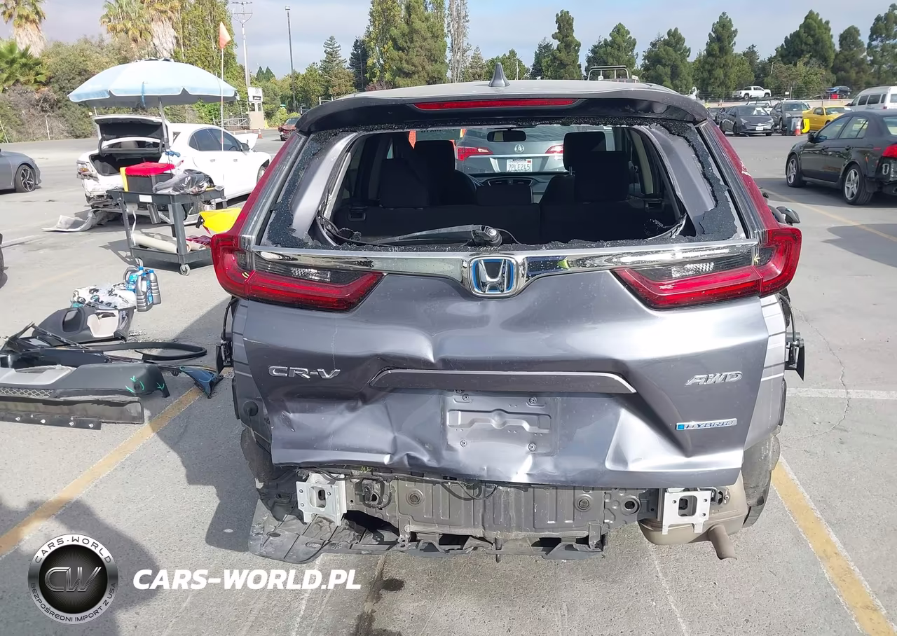 2021 Honda Cr-V Hybrid Ex VIN:7FART6H57ME035096 - 6