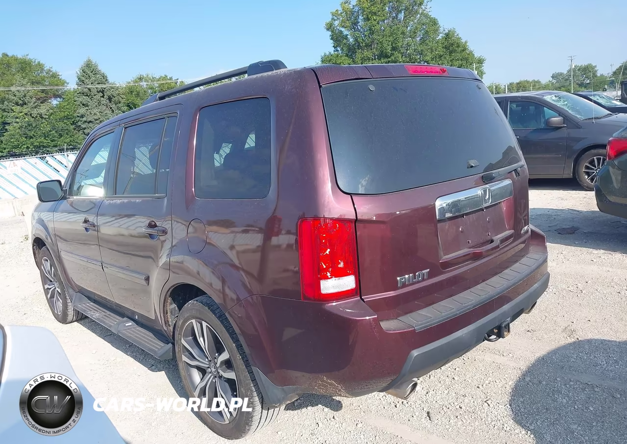 2011 Honda Pilot Ex-L VIN:5FNYF4H5XBB091680 - 3
