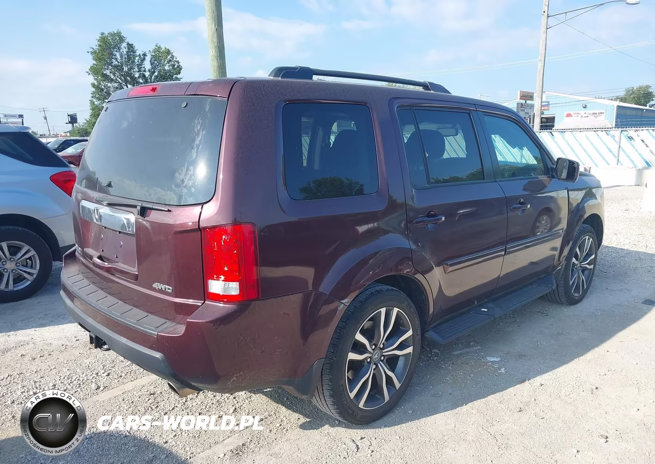 2011 Honda Pilot Ex-L VIN:5FNYF4H5XBB091680 - 4