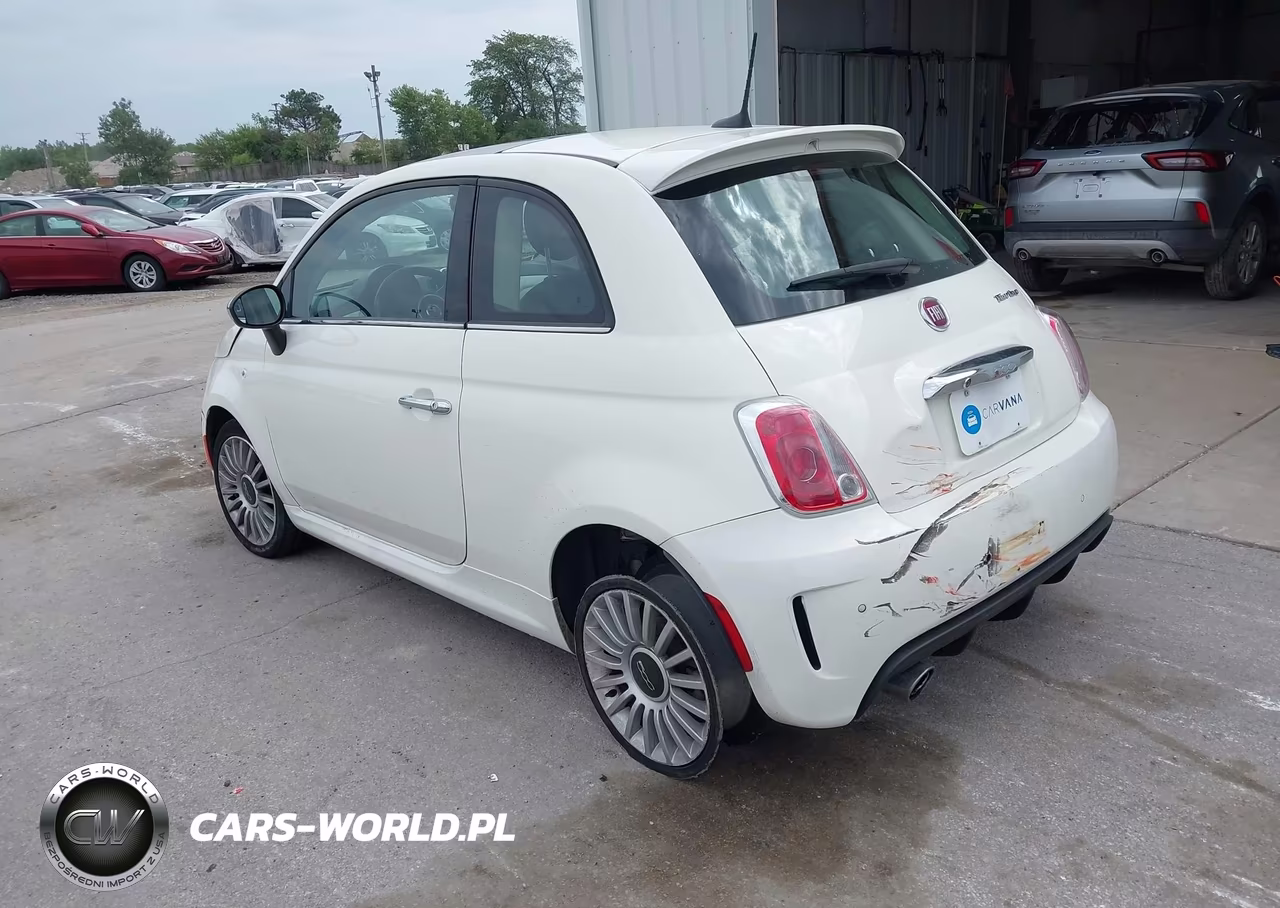 2018 Fiat 500 Lounge VIN:3C3CFFCH7JT352131 - 3