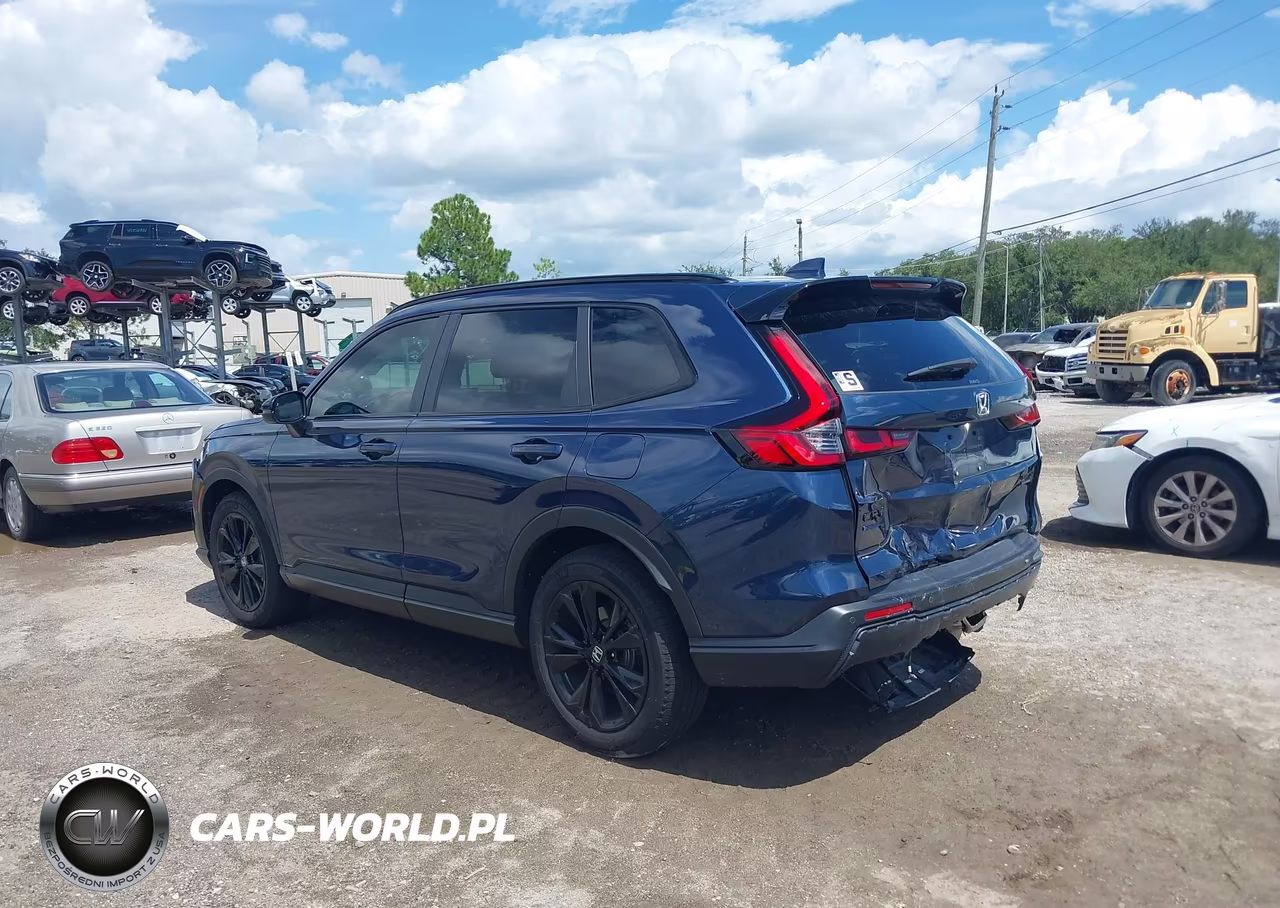 2026 Honda Cr-V Hybrid Awd Sport Touring VIN:7FARS6H91TE038404 - 3