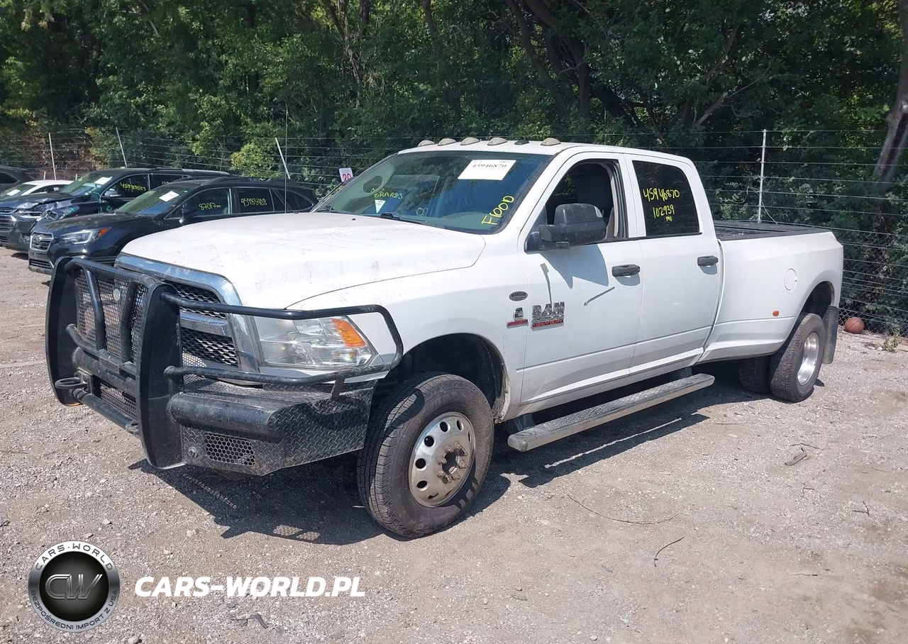 2018 Ram 3500 Tradesman 4X4 8' Box VIN:3C63RRGL6JG299411 - 2