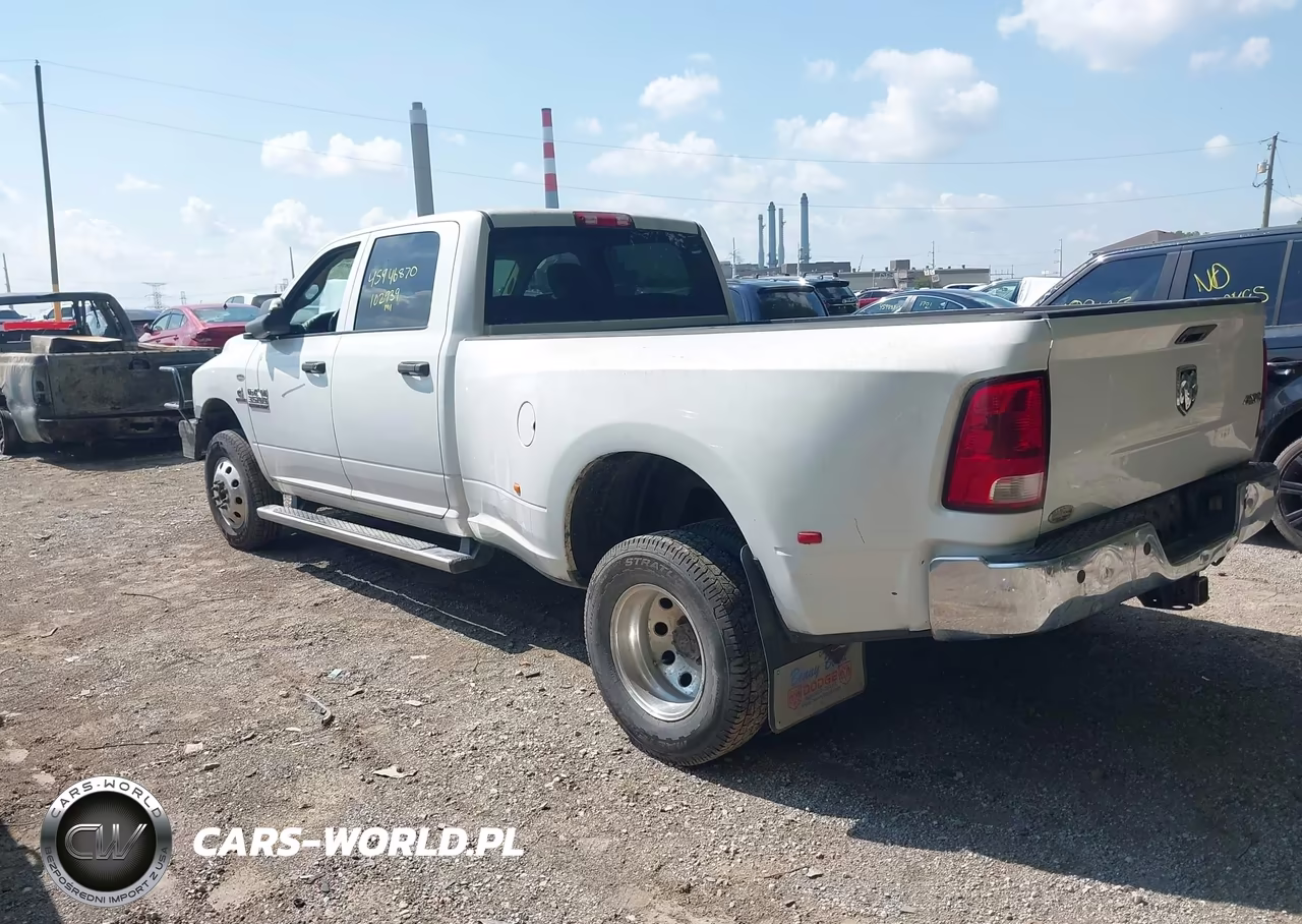 2018 Ram 3500 Tradesman 4X4 8' Box VIN:3C63RRGL6JG299411 - 3