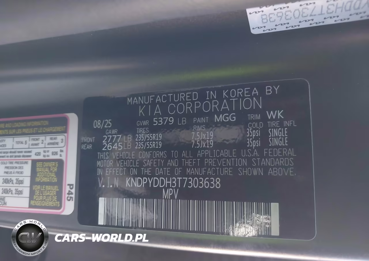2026 Kia Sportage Plug-In Hybrid X-Line VIN:KNDPYDDH3T7303638 - 9
