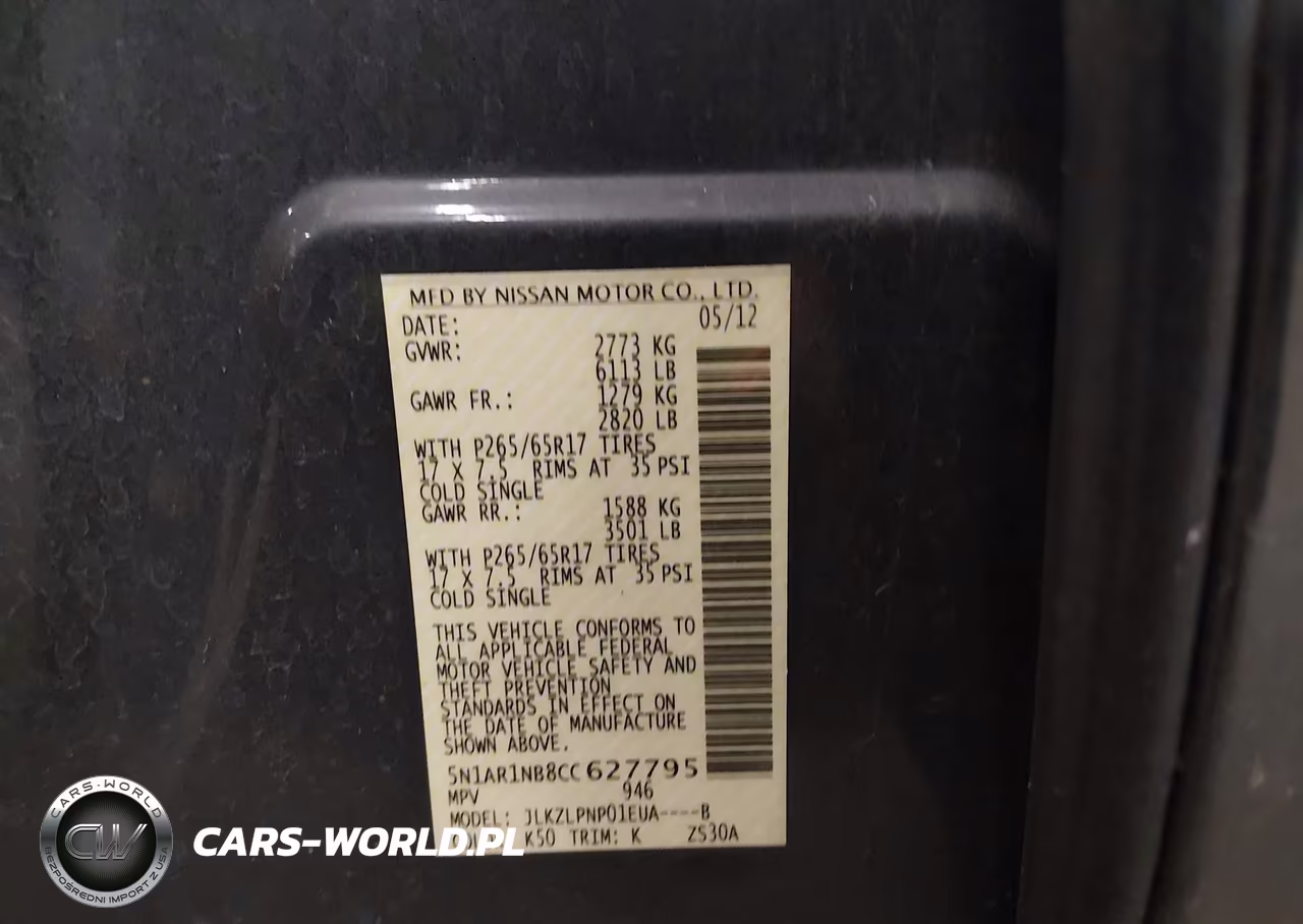 2012 Nissan Pathfinder Silver VIN:5N1AR1NB8CC627795 - 9