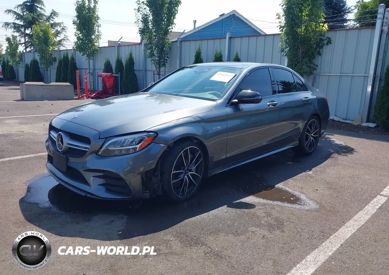 2019 Mercedes-Benz Amg C 43 4Matic VIN:55SWF6EB8KU283983 - 2