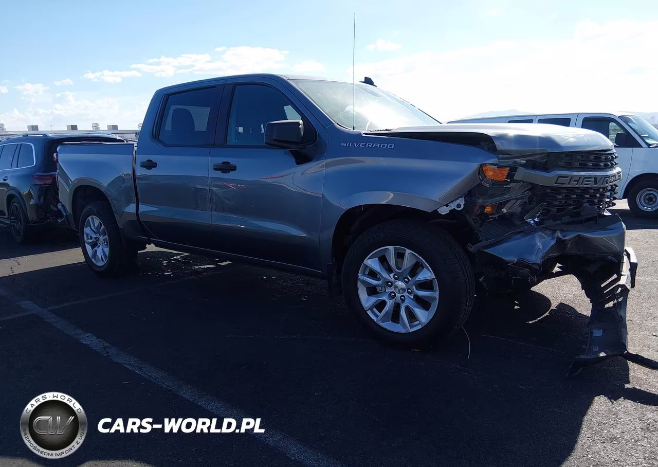 2022 Chevrolet Silverado 1500 Ltd 2Wd Short Bed Custom VIN:3GCPWBEK1NG114871 - 1