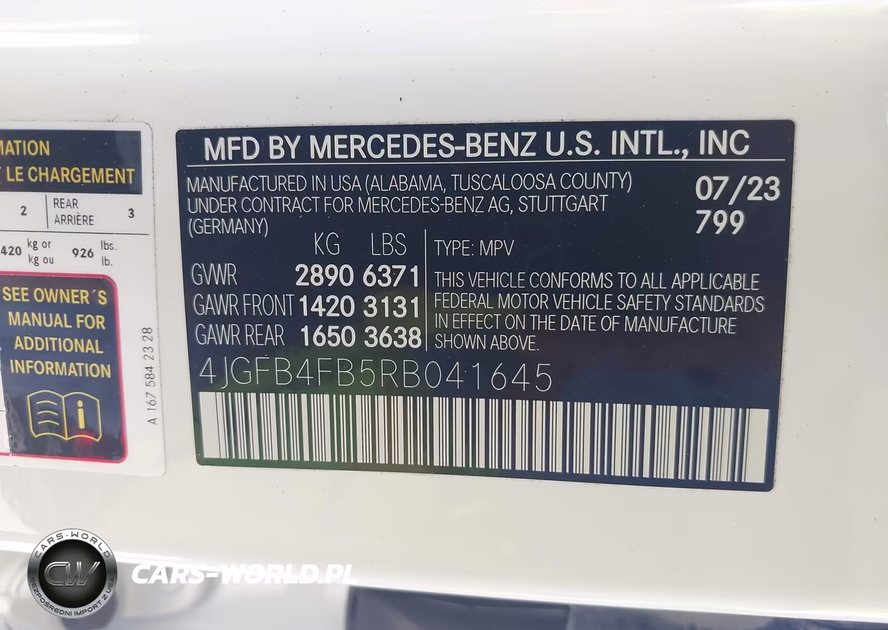 2024 Mercedes-Benz Gle 350 4Matic VIN:4JGFB4FB5RB041645 - 9