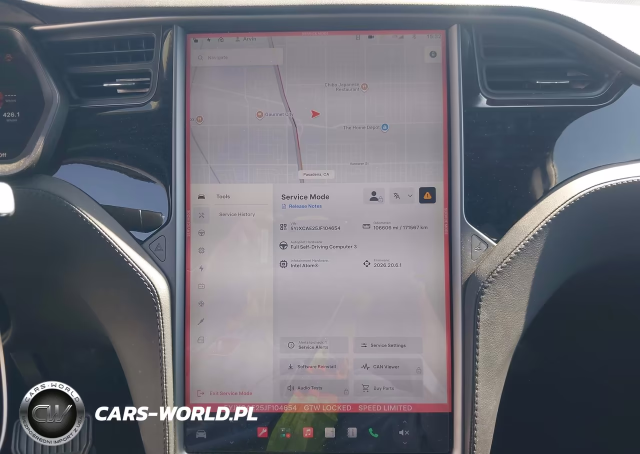 2018 Tesla Model X 100D-75D-P100D VIN:5YJXCAE25JF104654 - 19
