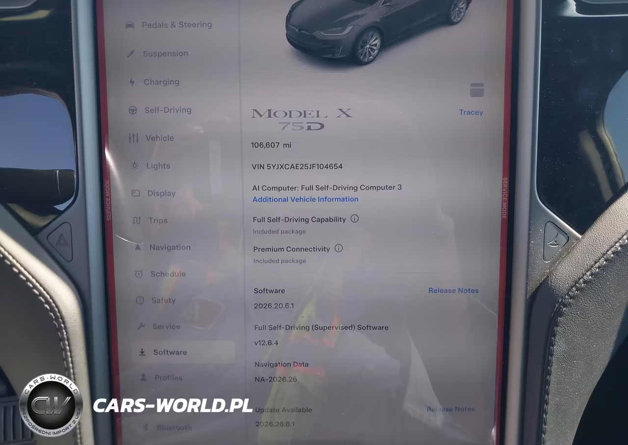 2018 Tesla Model X 100D-75D-P100D VIN:5YJXCAE25JF104654 - 7
