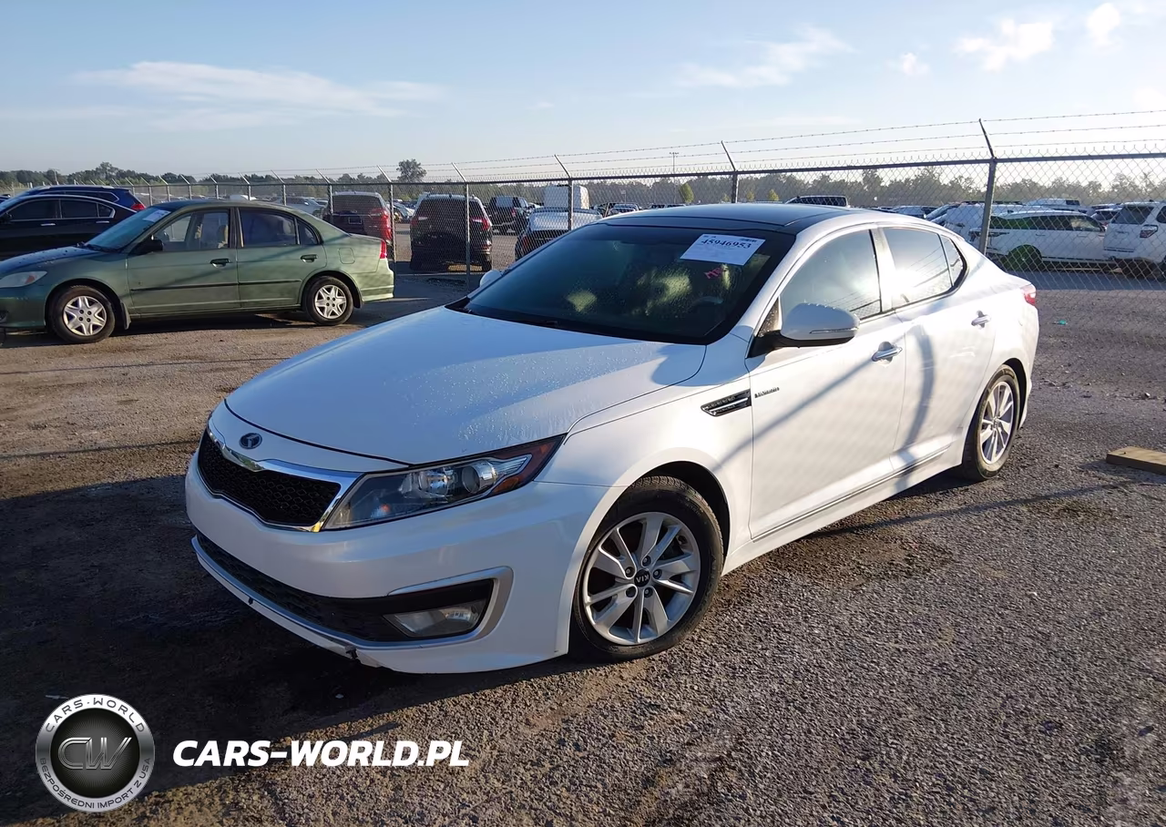 2013 Kia Optima Hybrid Ex VIN:KNAGM4ADXD5049630 - 2