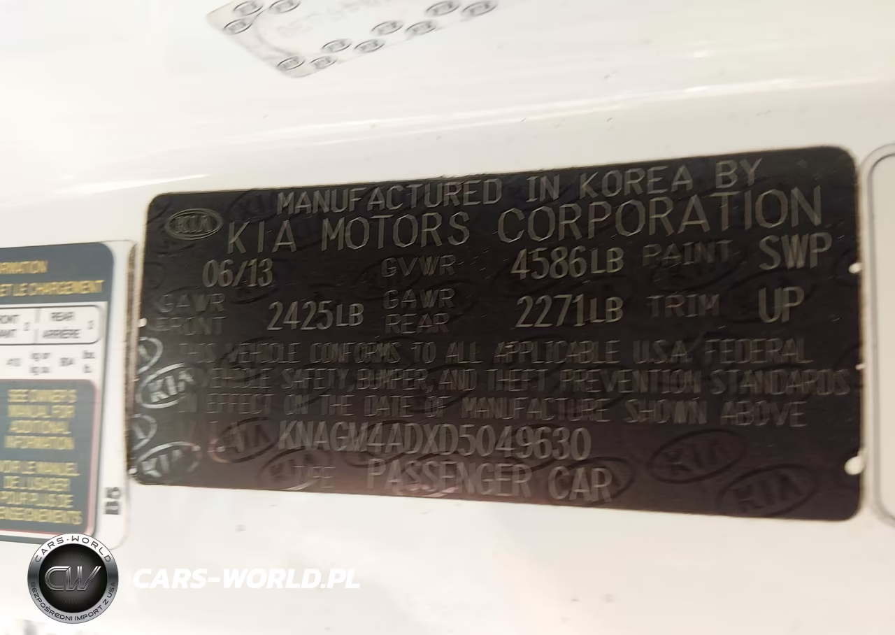 2013 Kia Optima Hybrid Ex VIN:KNAGM4ADXD5049630 - 9