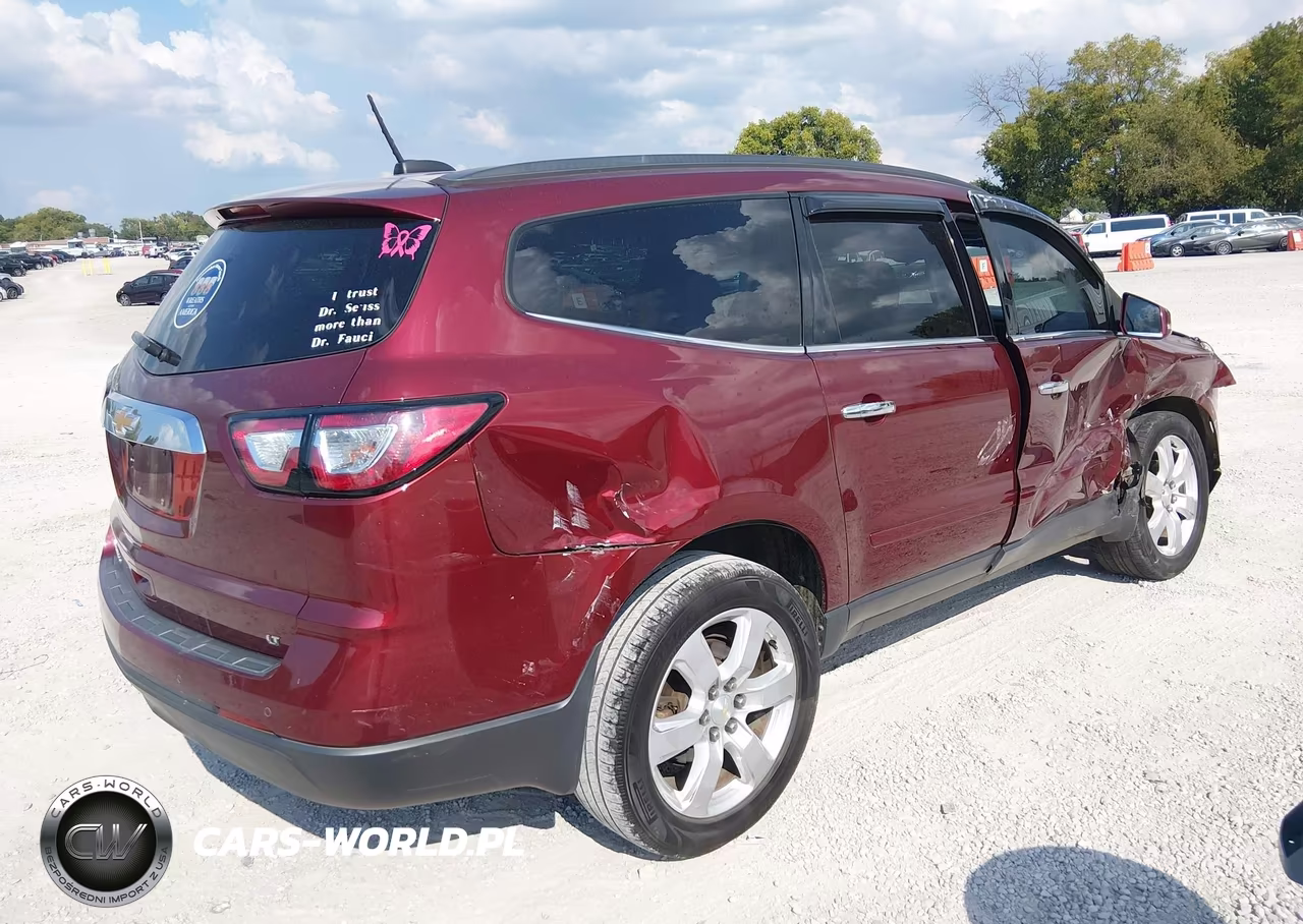 2017 Chevrolet Traverse Lt VIN:1GNKRGKD0HJ327857 - 4