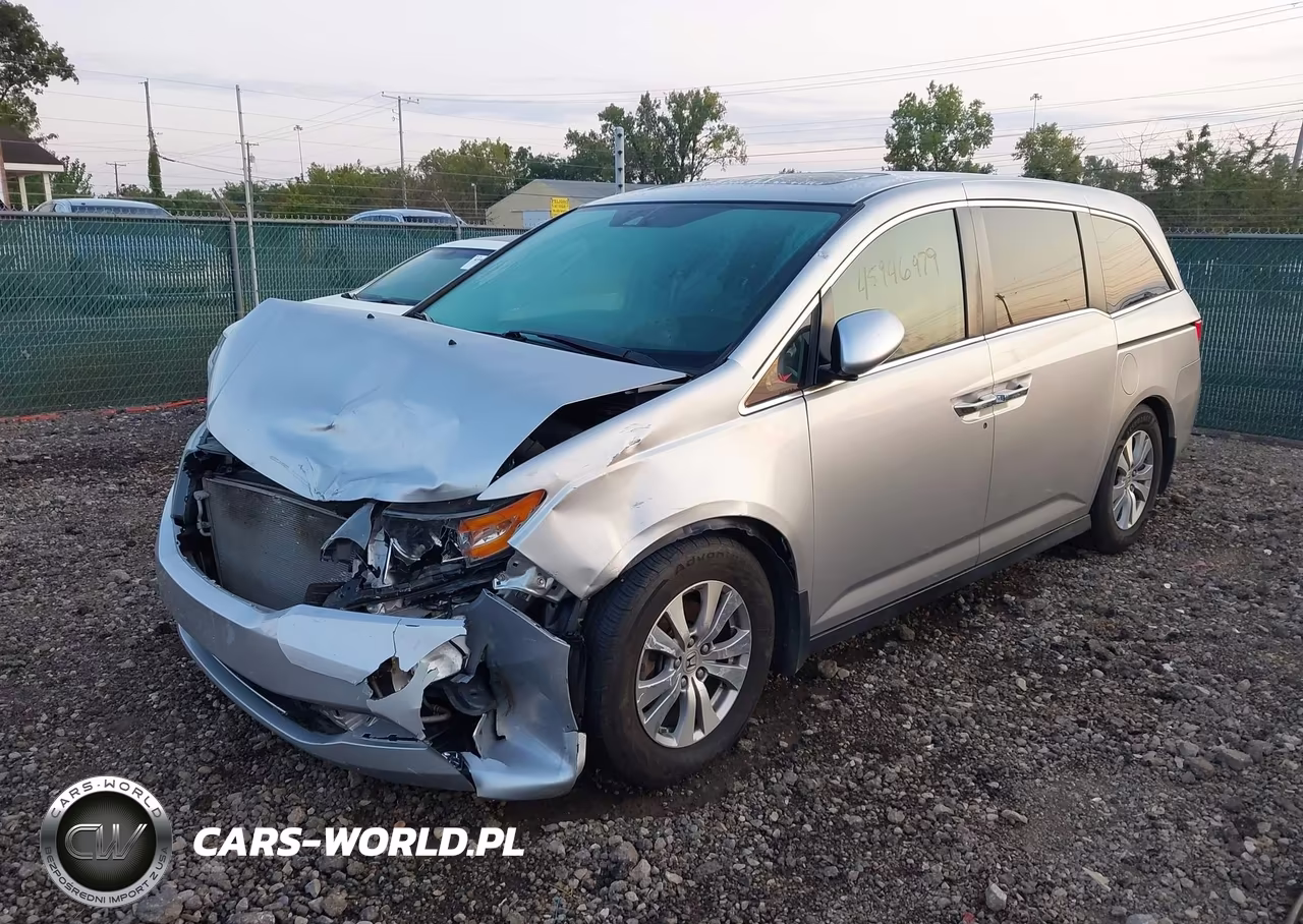 2015 Honda Odyssey Ex-L VIN:5FNRL5H60FB086960 - 2