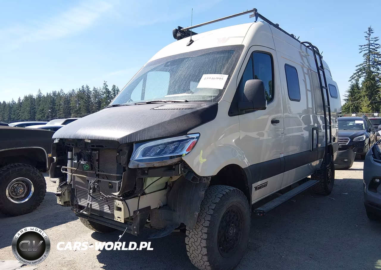 2022 Mercedes-Benz Sprinter 2500 Standard Roof V6 VIN:W1W4EBVY6NP501300 - 2