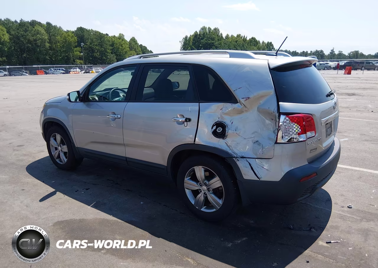 2013 Kia Sorento Ex VIN:5XYKU3A61DG395291 - 3