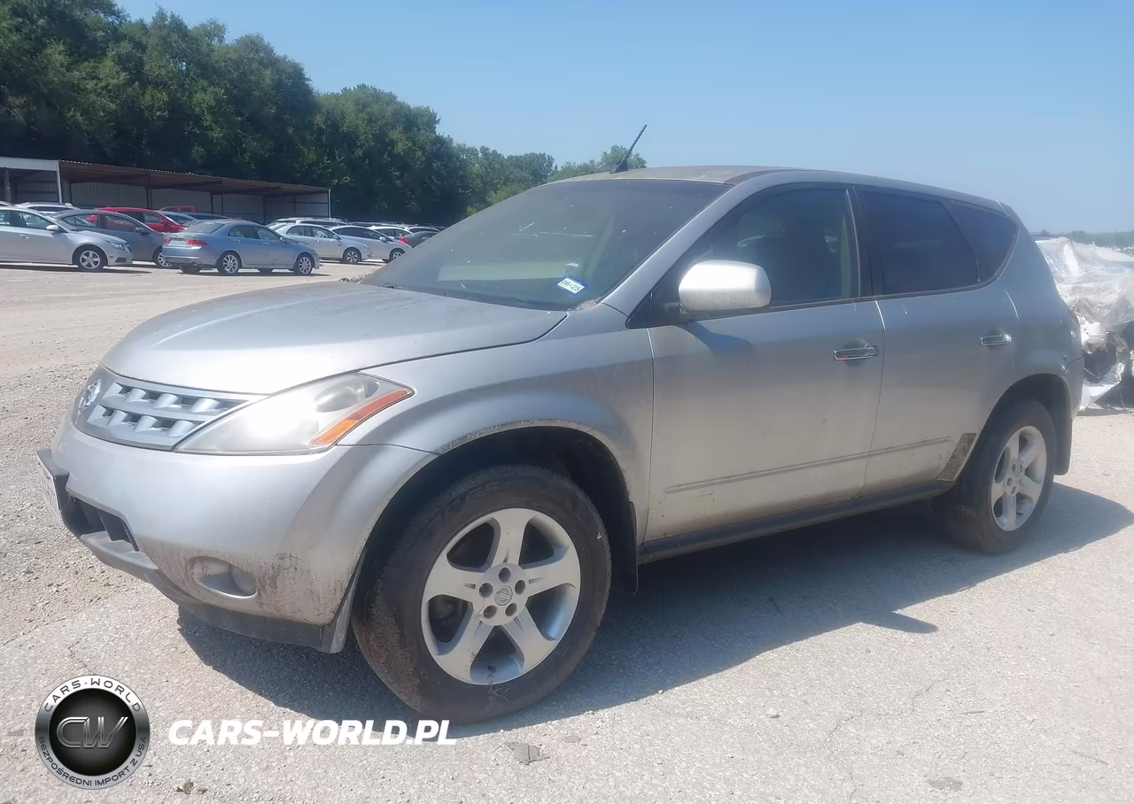 2004 Nissan Murano Sl VIN:JN8AZ08T64W209579 - 2