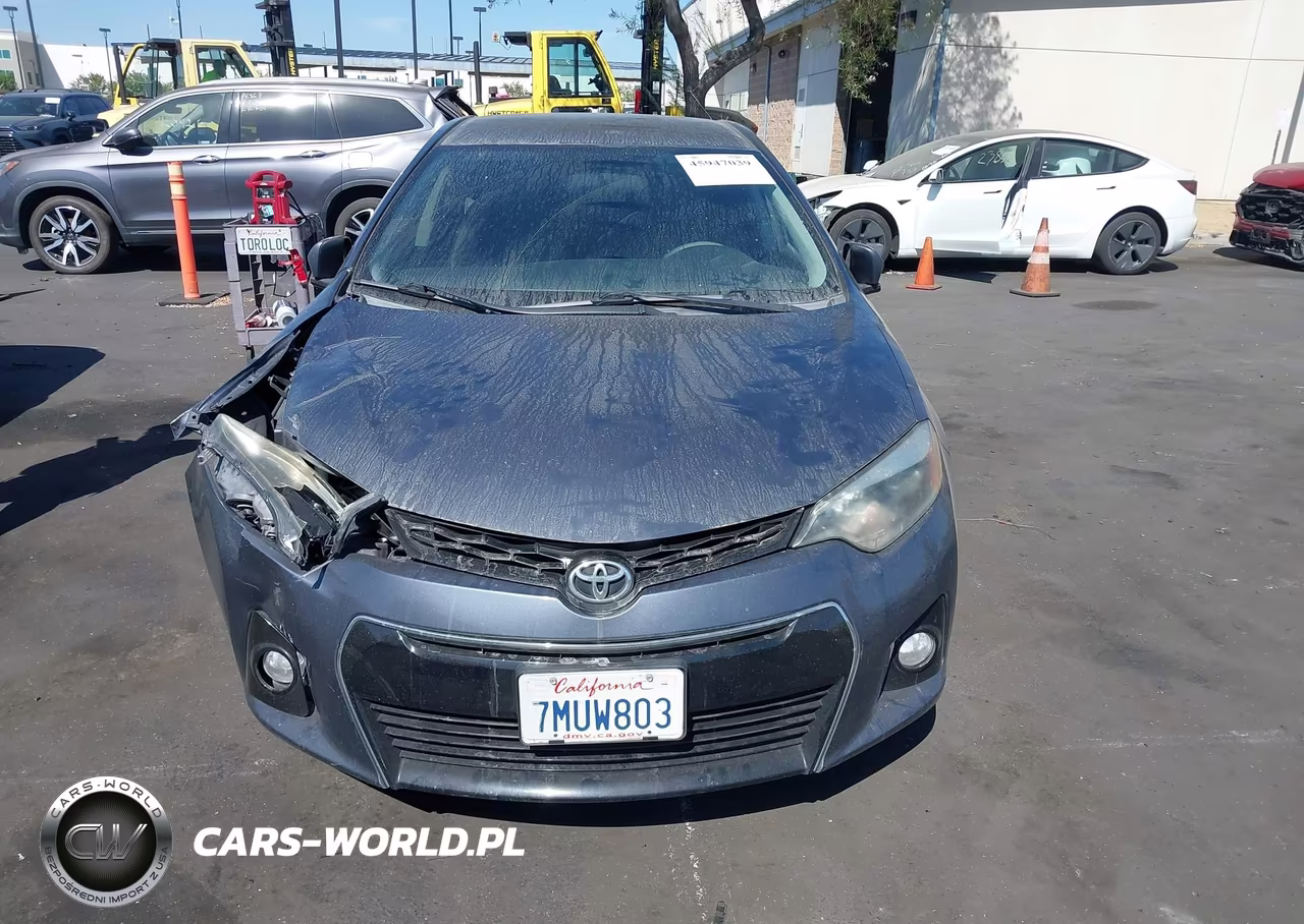 2015 Toyota Corolla S Plus VIN:2T1BURHE9FC466624 - 13