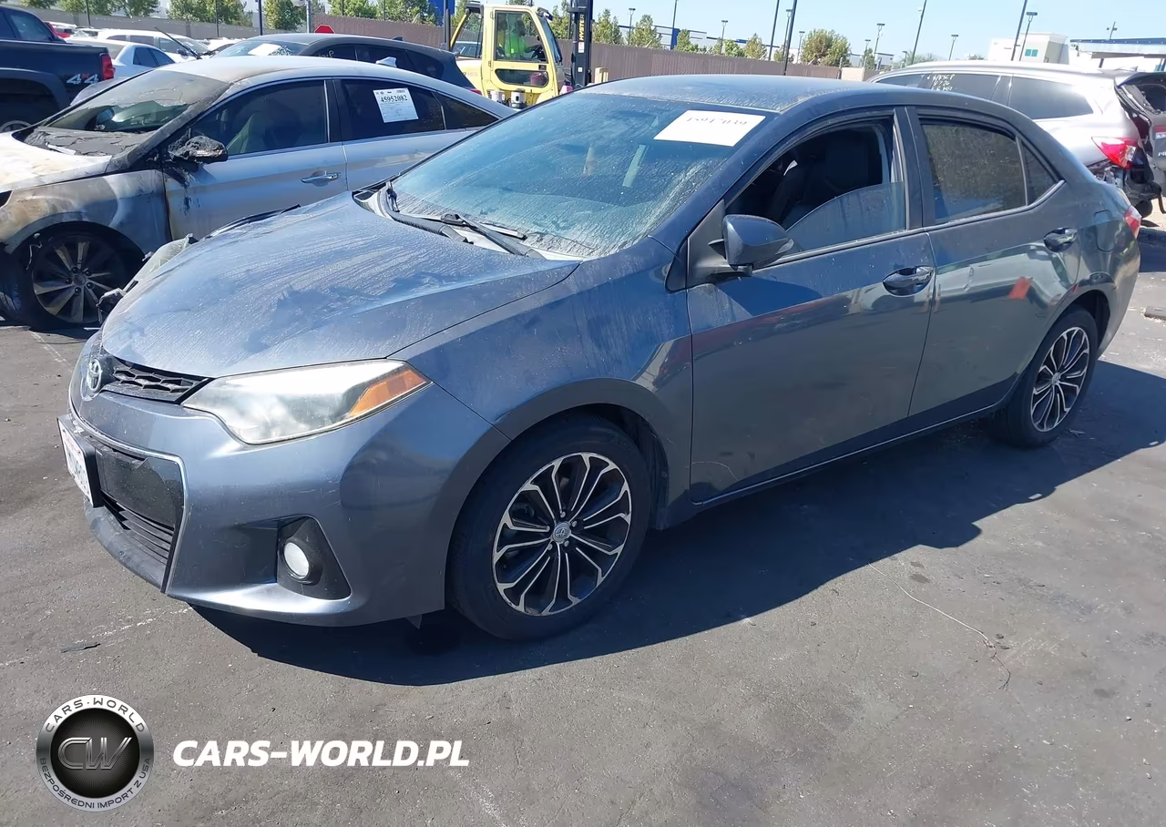 2015 Toyota Corolla S Plus VIN:2T1BURHE9FC466624 - 2