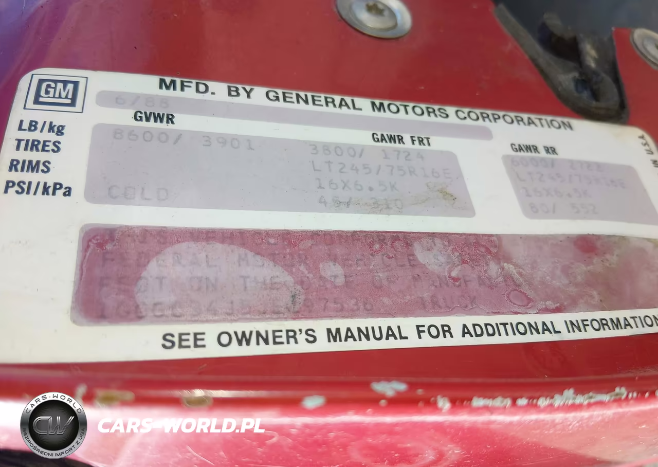 1988 Chevrolet Gmt-400 C3500 VIN:1GCGC34J5JE197536 - 9