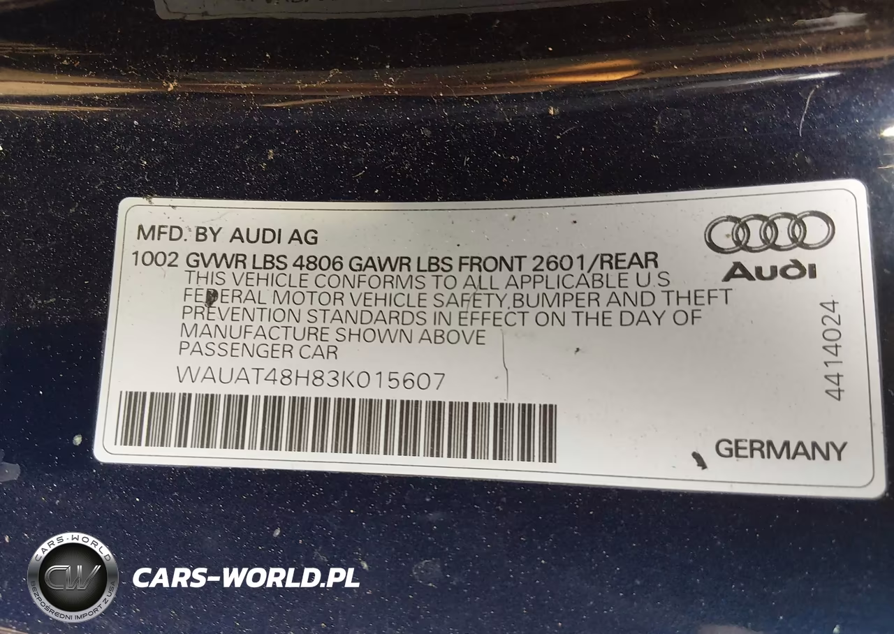 2003 Audi A4 3.0 VIN:WAUAT48H83K015607 - 9