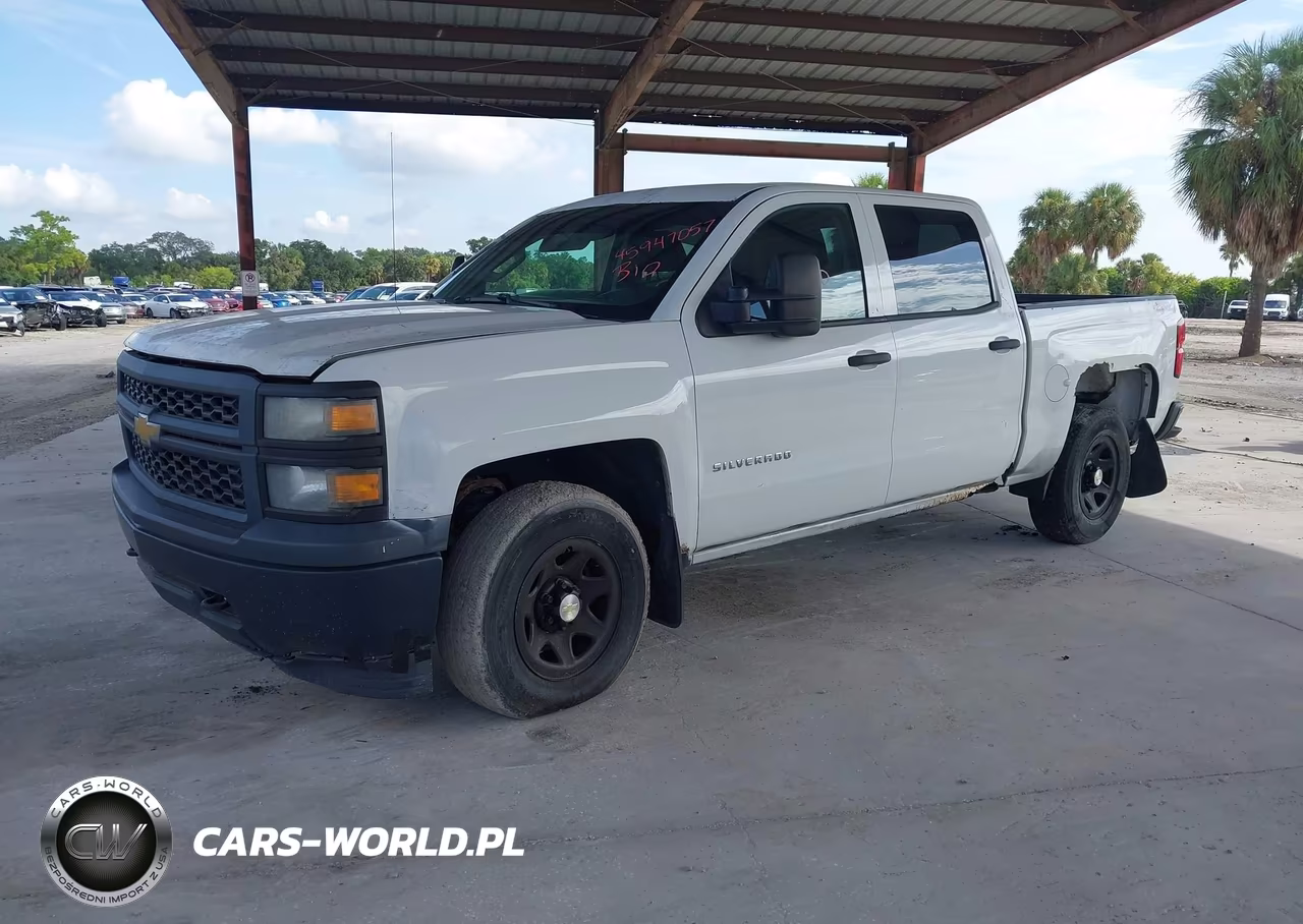 2014 Chevrolet Silverado 1500 Work Truck VIN:3GCUKPEH6EG193714 - 2
