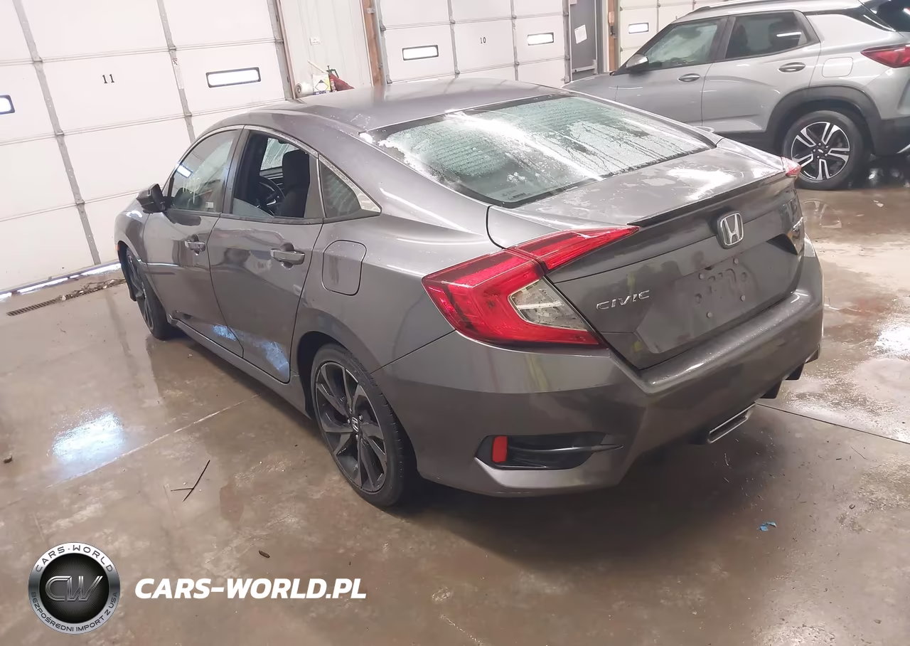 2020 Honda Civic Sport VIN:2HGFC2F80LH527998 - 3