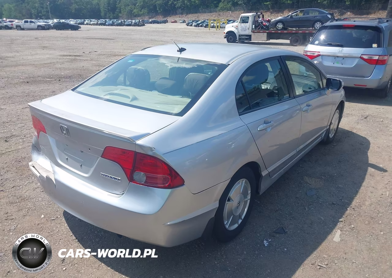 2006 Honda Civic Hybrid VIN:JHMFA36266S005460 - 4