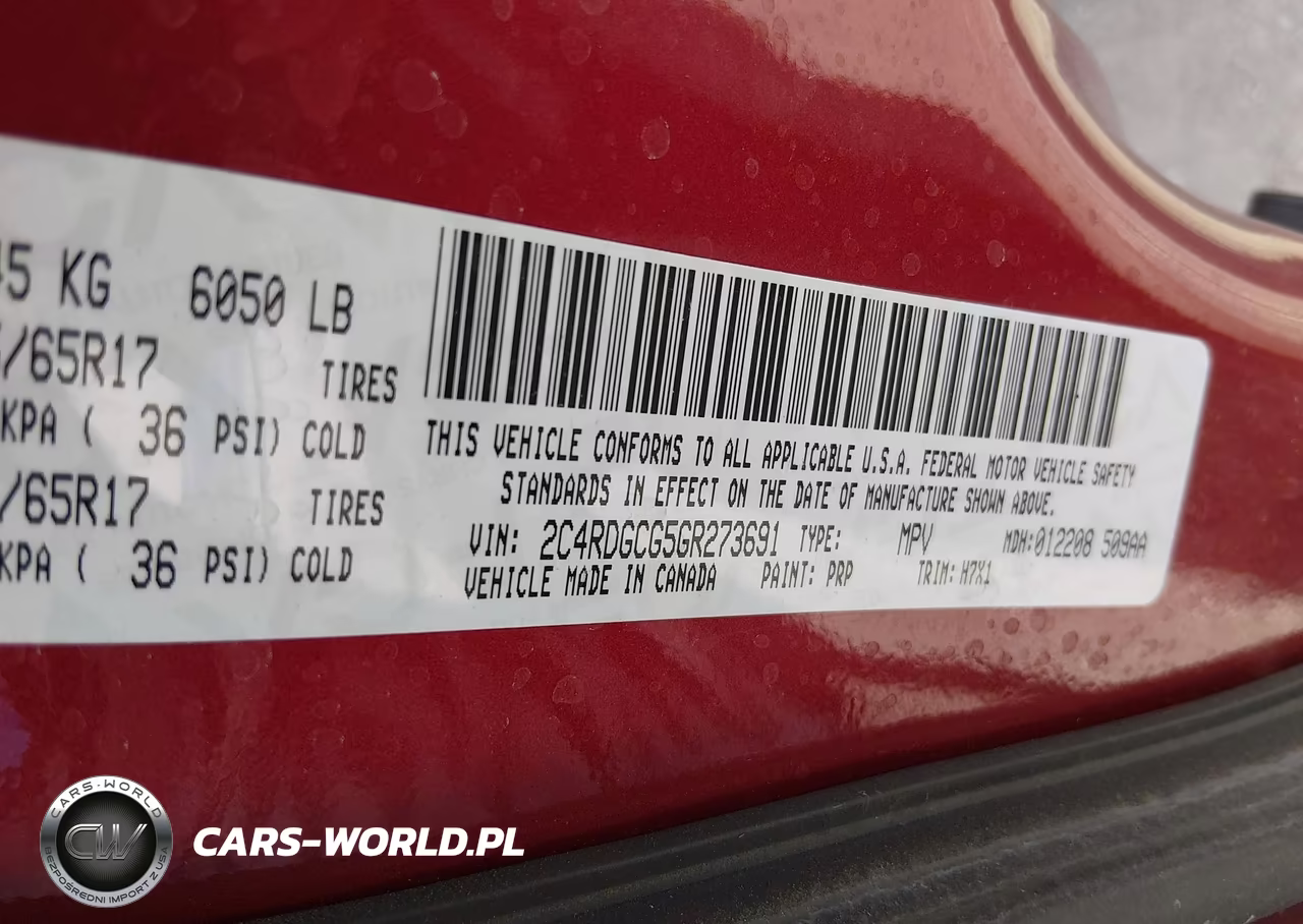 2016 Dodge Grand Caravan Sxt VIN:2C4RDGCG5GR273691 - 9