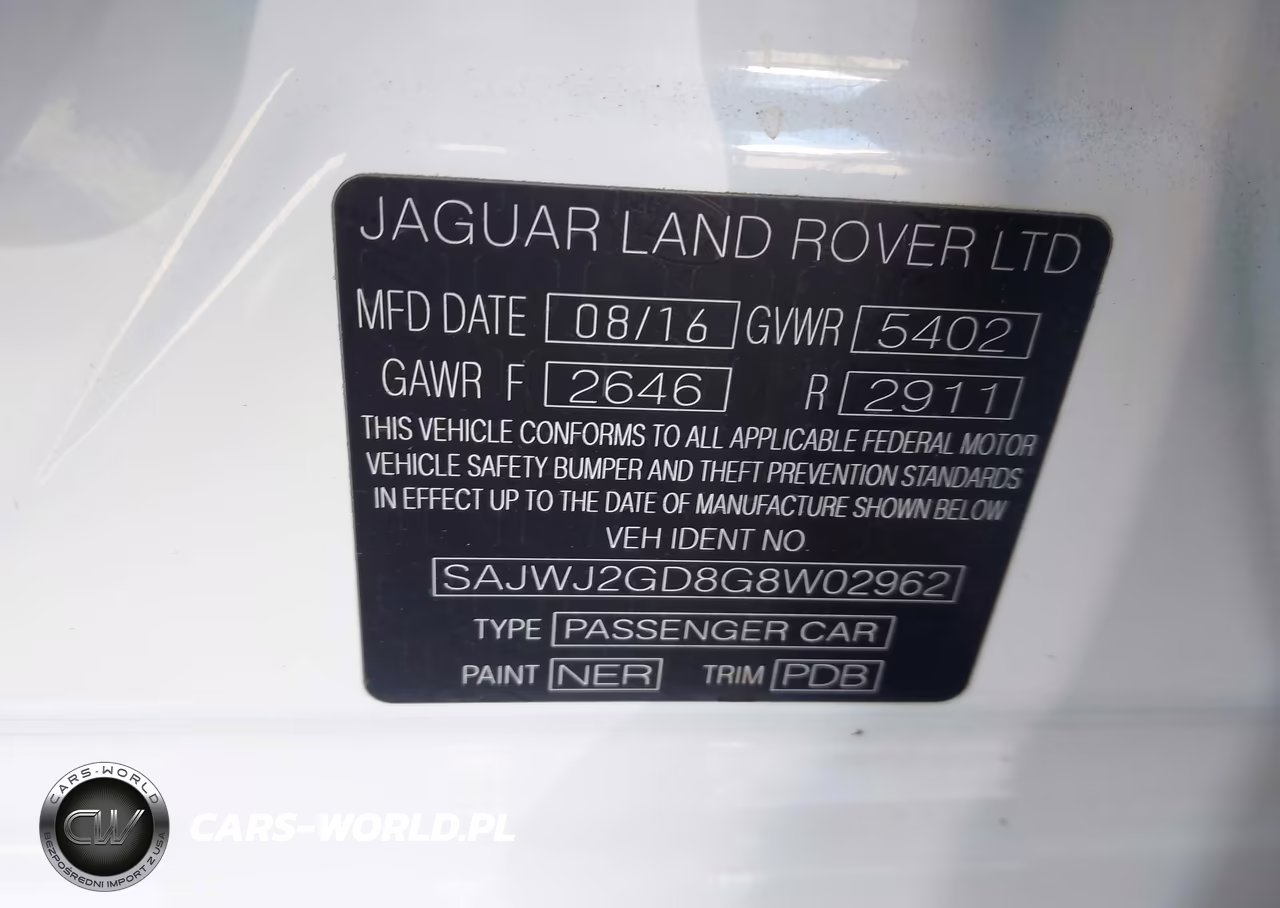 2016 Jaguar Xj Xjl Portfolio VIN:SAJWJ2GD8G8W02962 - 9
