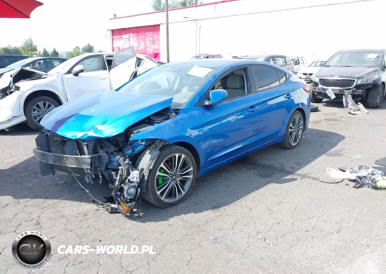 2017 Hyundai Elantra Se VIN:5NPD84LF1HH156080 - 2