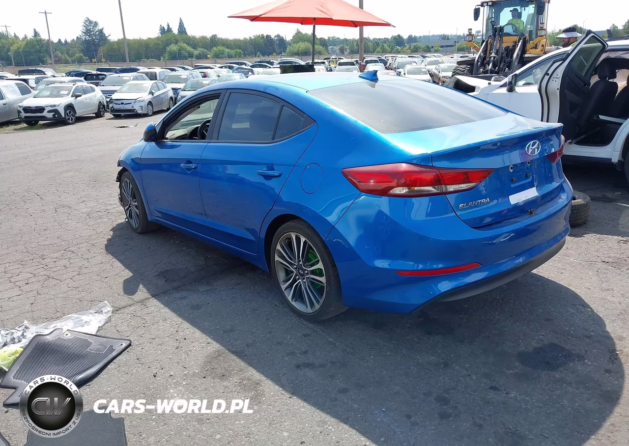 2017 Hyundai Elantra Se VIN:5NPD84LF1HH156080 - 3