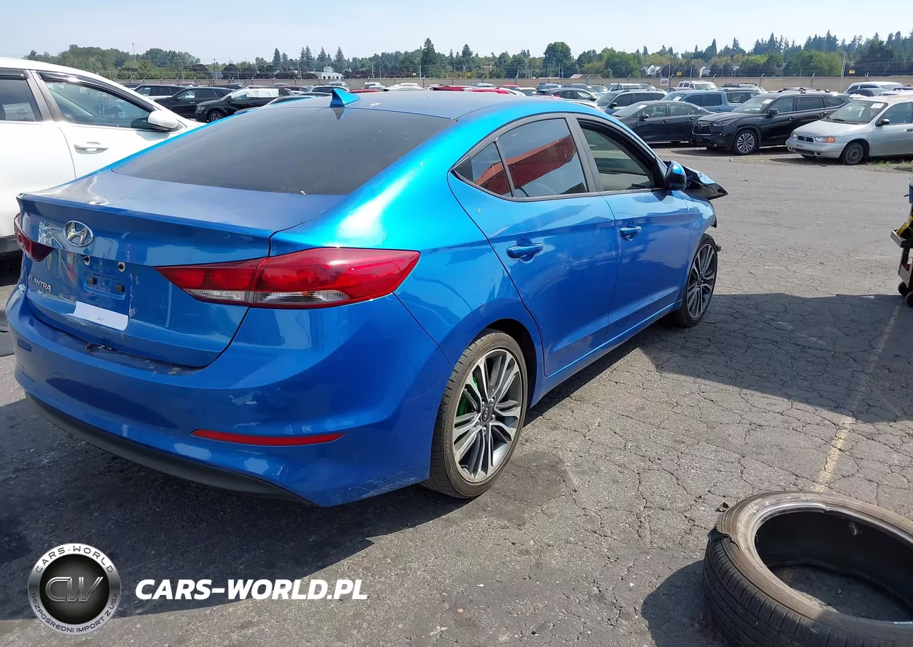 2017 Hyundai Elantra Se VIN:5NPD84LF1HH156080 - 4