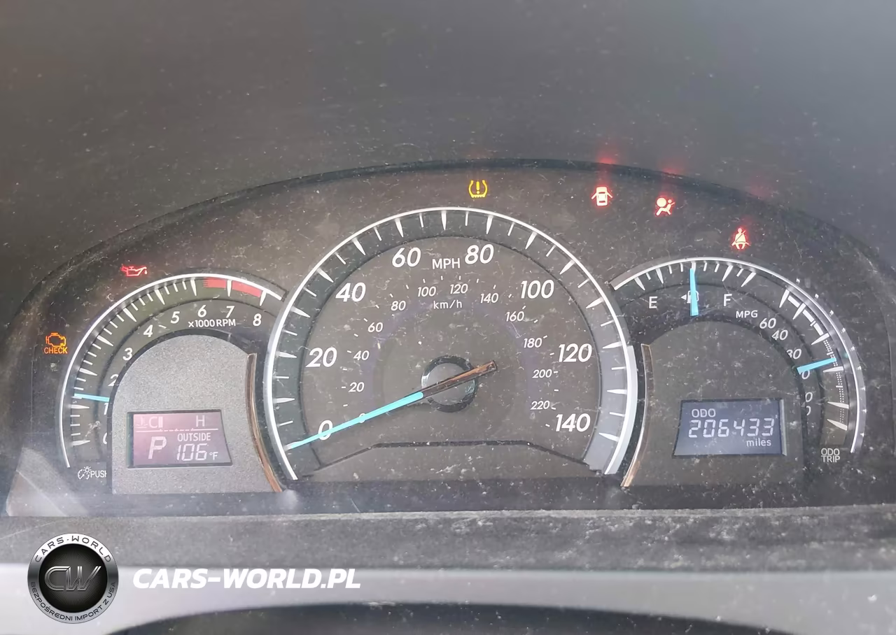 2012 Toyota Camry Xle V6 VIN:4T1BK1FK9CU525066 - 7