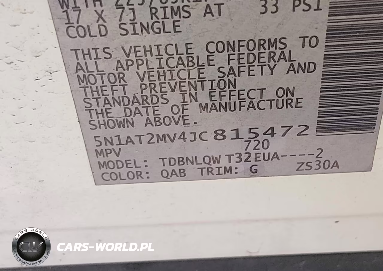2018 Nissan Rogue Sv VIN:5N1AT2MV4JC815472 - 9