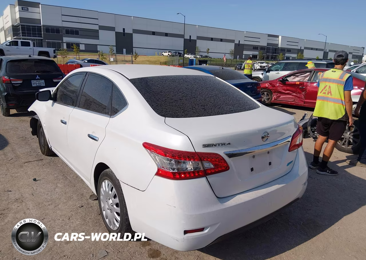 2014 Nissan Sentra S VIN:3N1AB7APXEL634402 - 3