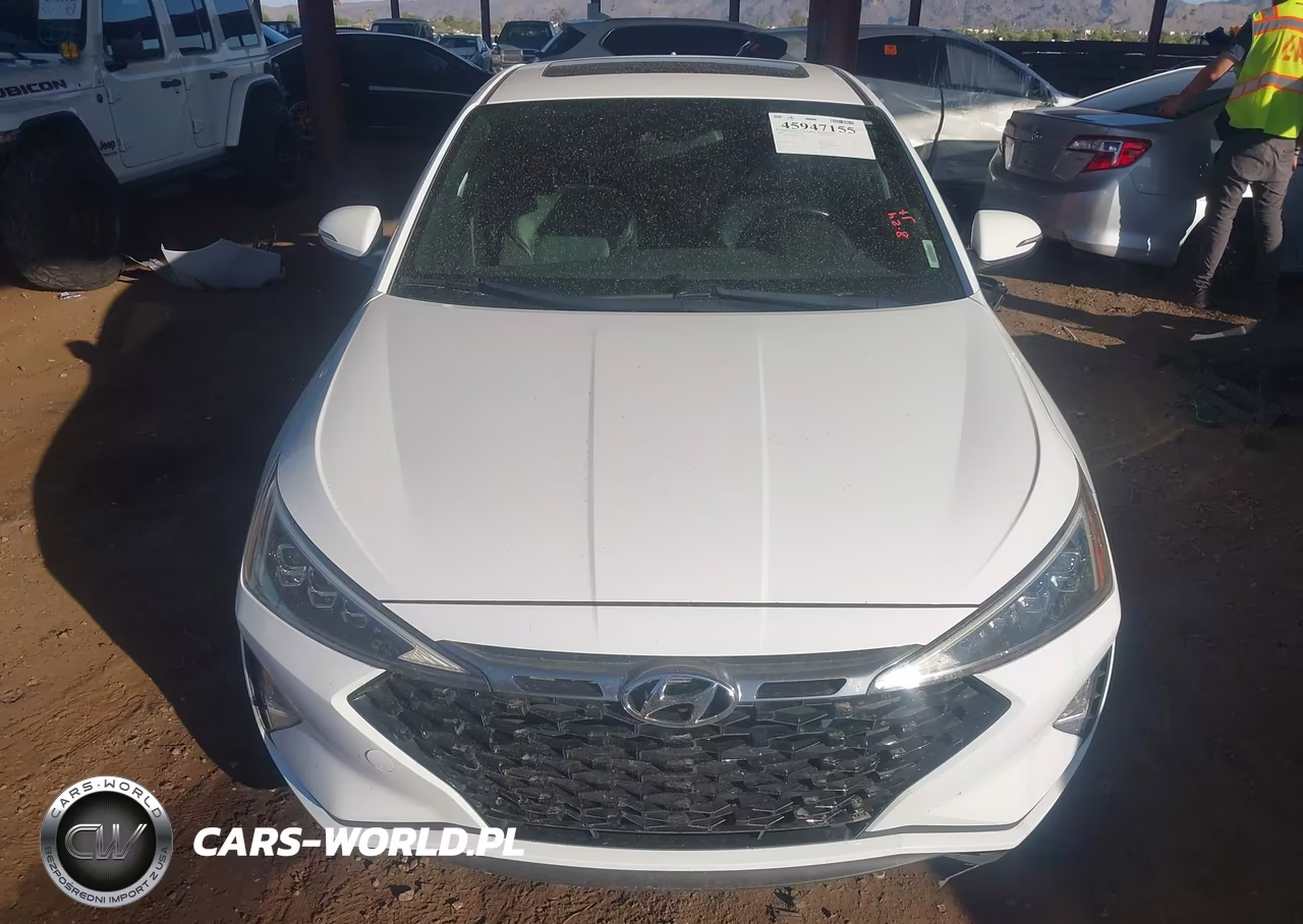 2020 Hyundai Elantra Sport VIN:KMHD04LB0LU100629 - 12