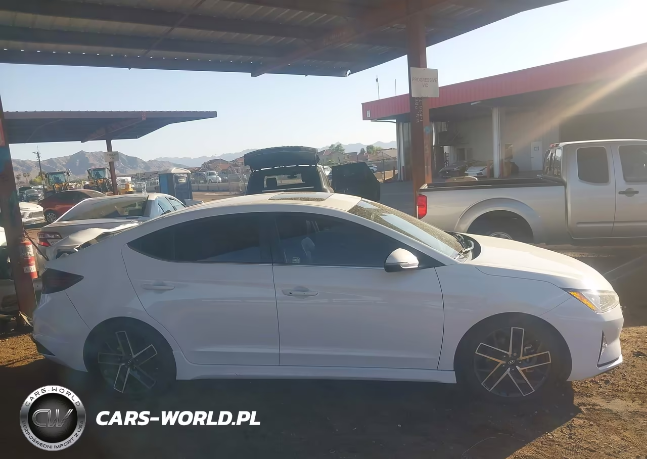 2020 Hyundai Elantra Sport VIN:KMHD04LB0LU100629 - 13