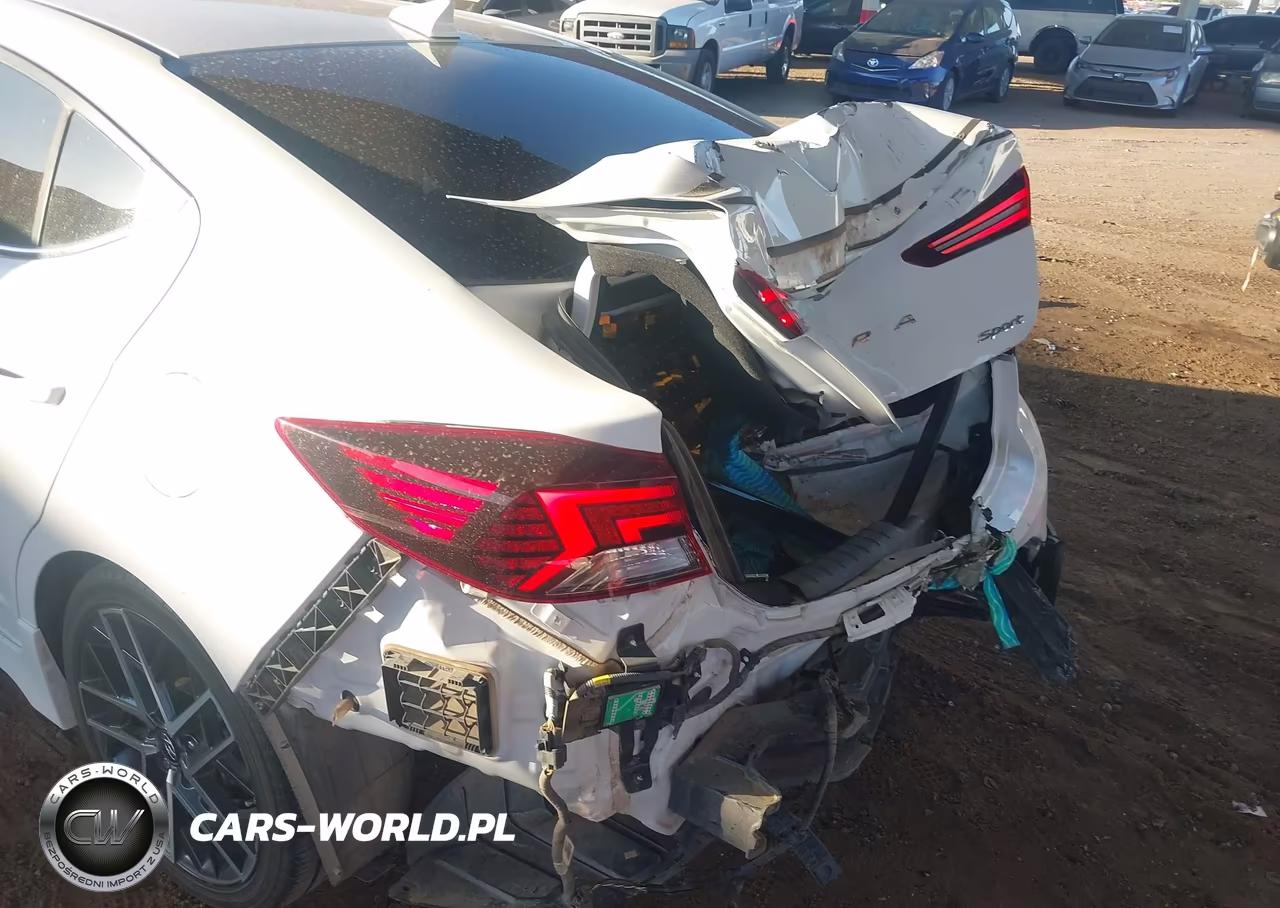 2020 Hyundai Elantra Sport VIN:KMHD04LB0LU100629 - 6