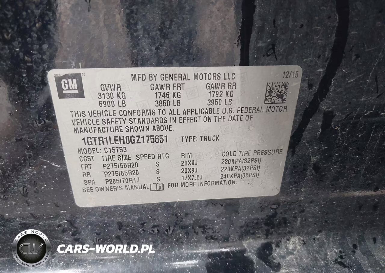 2016 GMC Sierra 1500 VIN:1GTR1LEH0GZ175651 - 9
