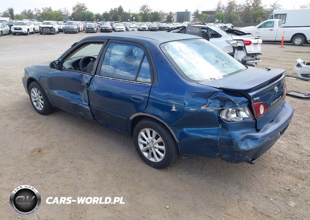 2002 Toyota Corolla Le VIN:1NXBR12E52Z582486 - 3